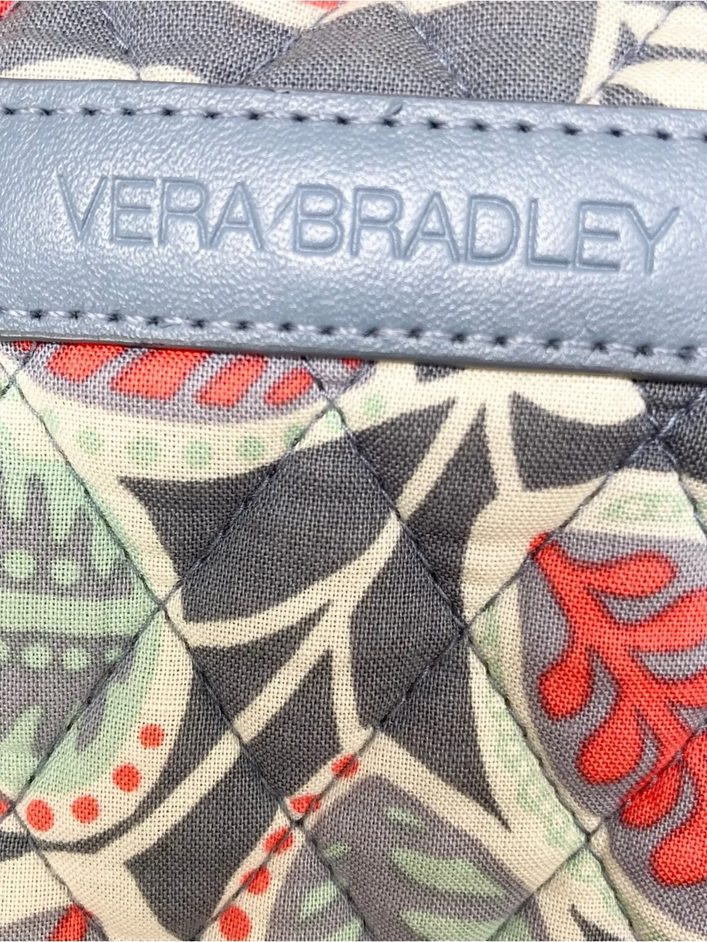 Nwot VERA BRADLEY Shoulder Bag Grey Multicolor